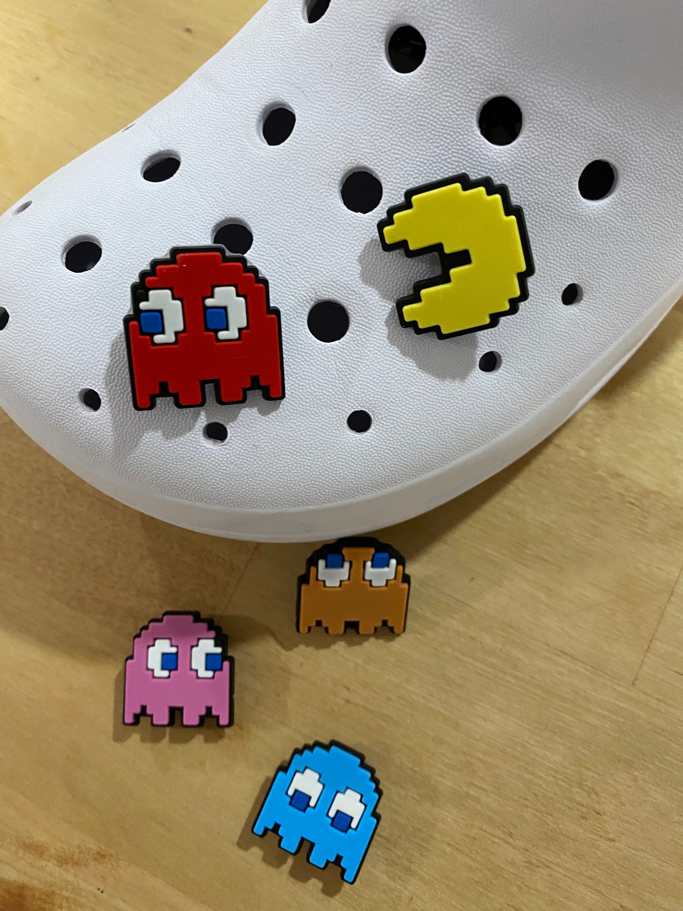 Croc Charms PAC-MAN - Etsy UK