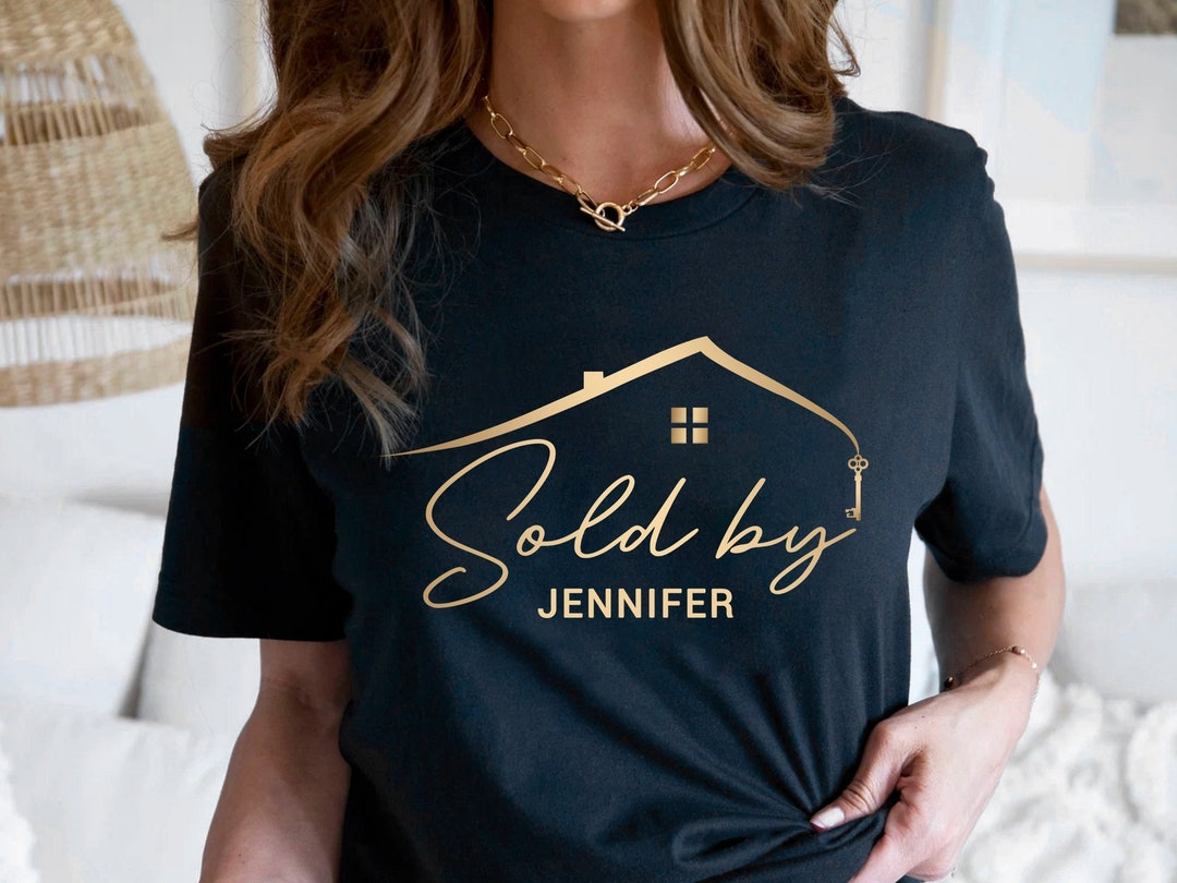 Custom Real Estate Gift Sold by Realtor Shirt Ladies - Etsy