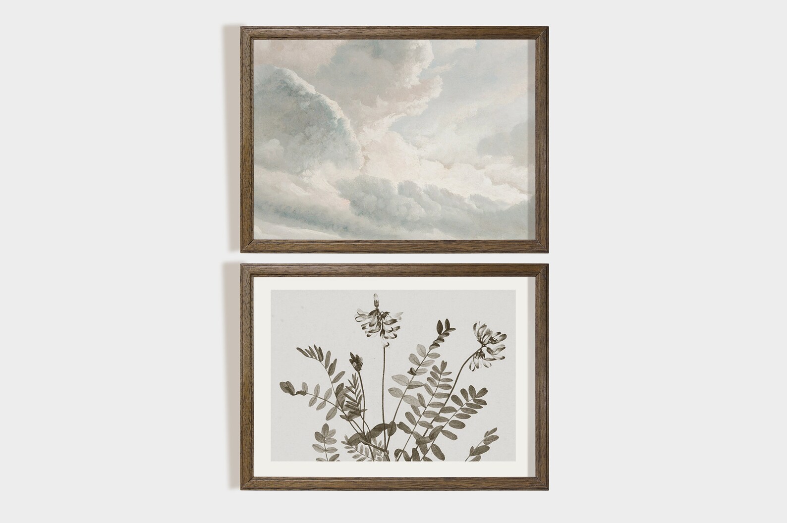 Vintage European Wall Art Print Set Vintage Home Decor Etsy