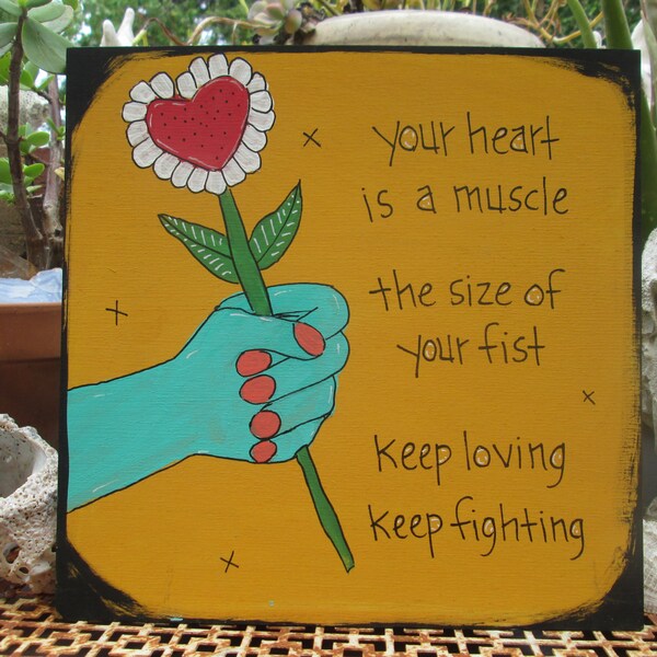 Keep Fighting - Etsy