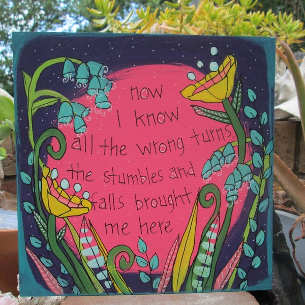 The Luckiest Lyrics - Etsy