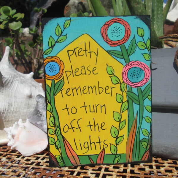 Turn off the Lights Etsy