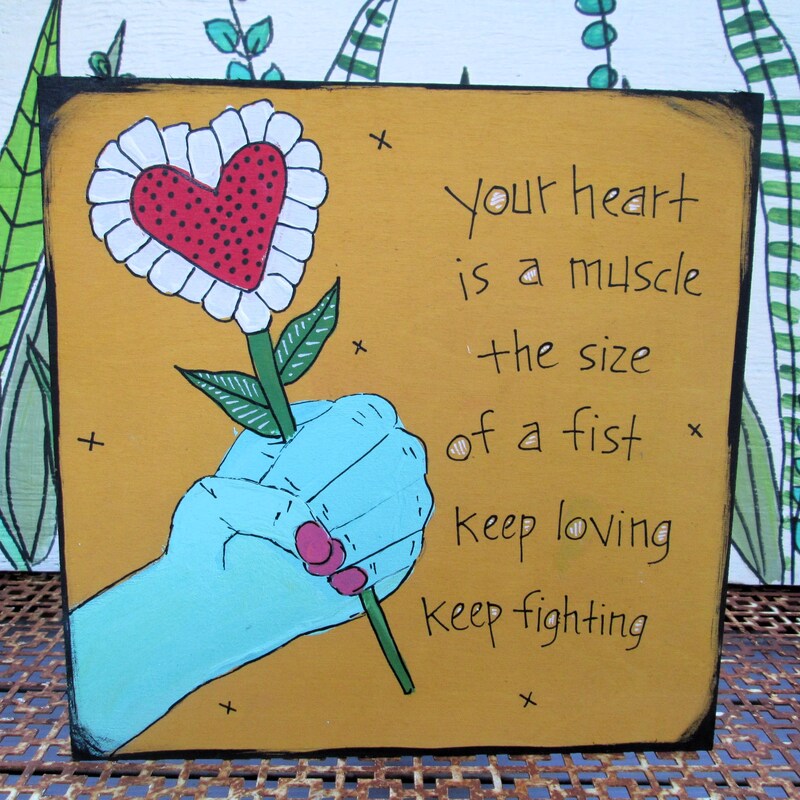 Keep Fighting - Etsy