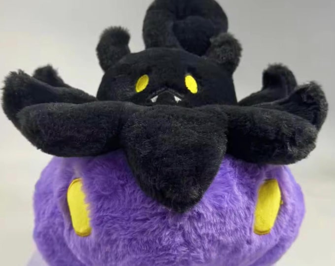 Very low! Pumpkaboo Plush Toy, Fluffy Cuddly Stuffed Animal, 28cm, Regular and Shiny Variants Available