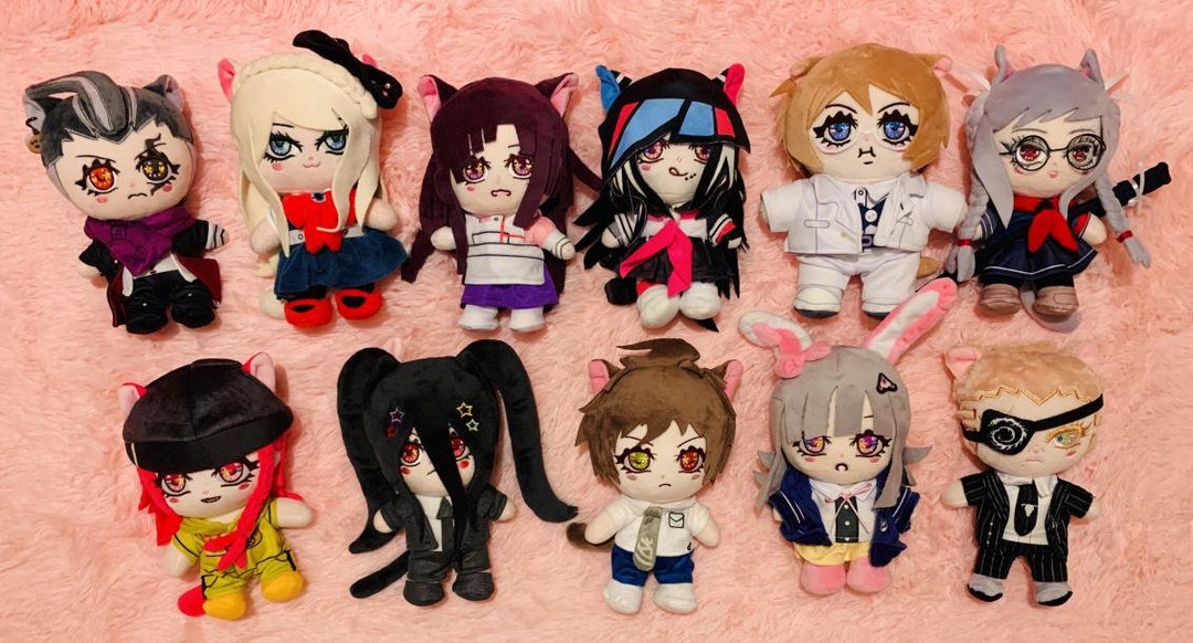 ダンガンロンパ ぬいぐるみ 20 cm 在庫あり、カスタムメイド。 - Etsy 日本