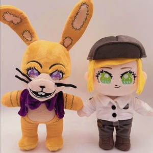 FNAF( instock) Vanessa and  glitchtrap limited amount available