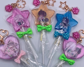 Danganronpa Custom Lollypop keychains 2&quot;