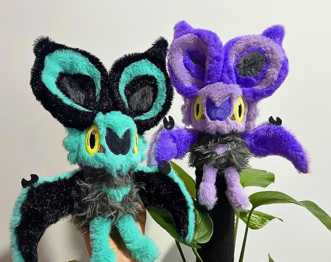 30cm noibat, soft fluffy plush, also pumkaboo (read description please!)