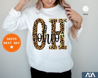 Ohio Athletic Tourist Gym State OH Pride Crewneck Sweatshirt Ohio Athletic Tourist Gym State OH Pride Crewneck Sweatshirt