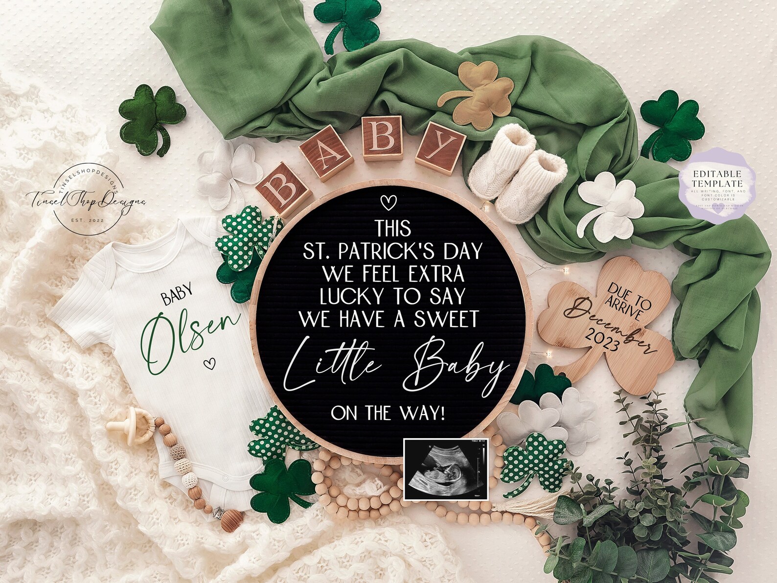 17 St Patricks Day Pregnancy Announcement Ideas You'll Want to Steal ...