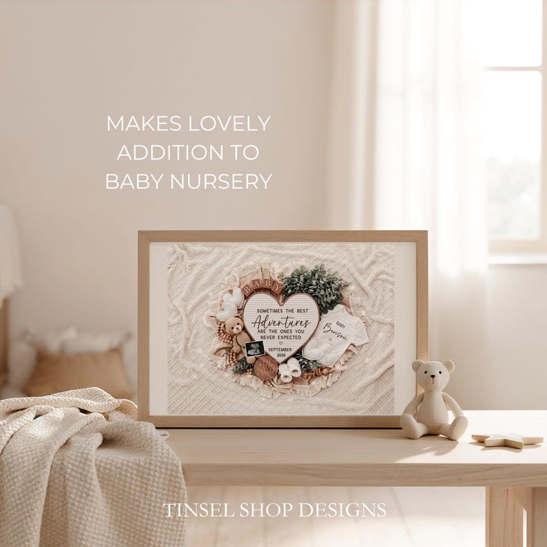 Pregnancy Announcement Template, Digital Pregnancy Announcement, Baby Announcement, Instant Download, Editable Baby Announcement, Secret image 12