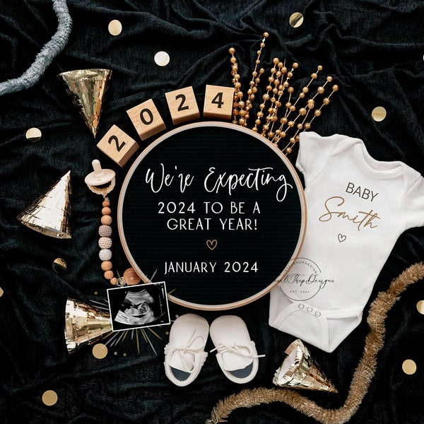 Expecting 2024 Svg Etsy UK