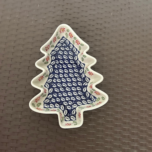 Polish Pottery Christmas Tree - Etsy
