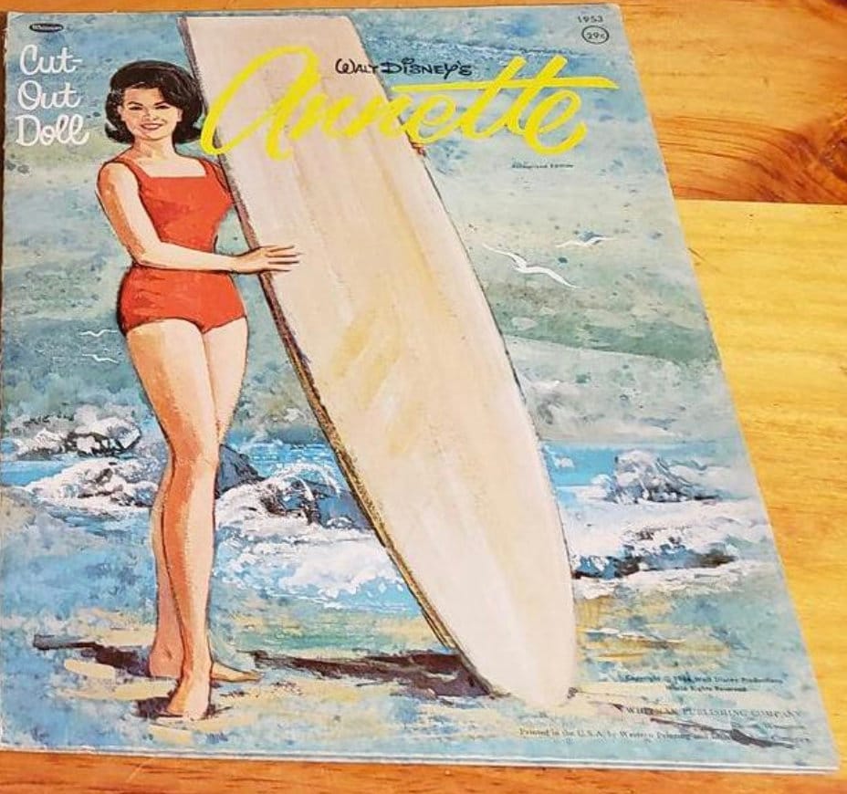 Annette Funicello Surfing