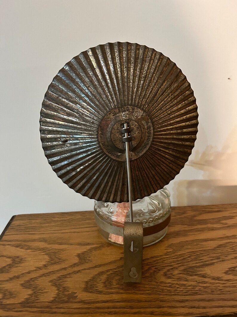 Vintage Eagle Oil Lamp With Reflector Etsy