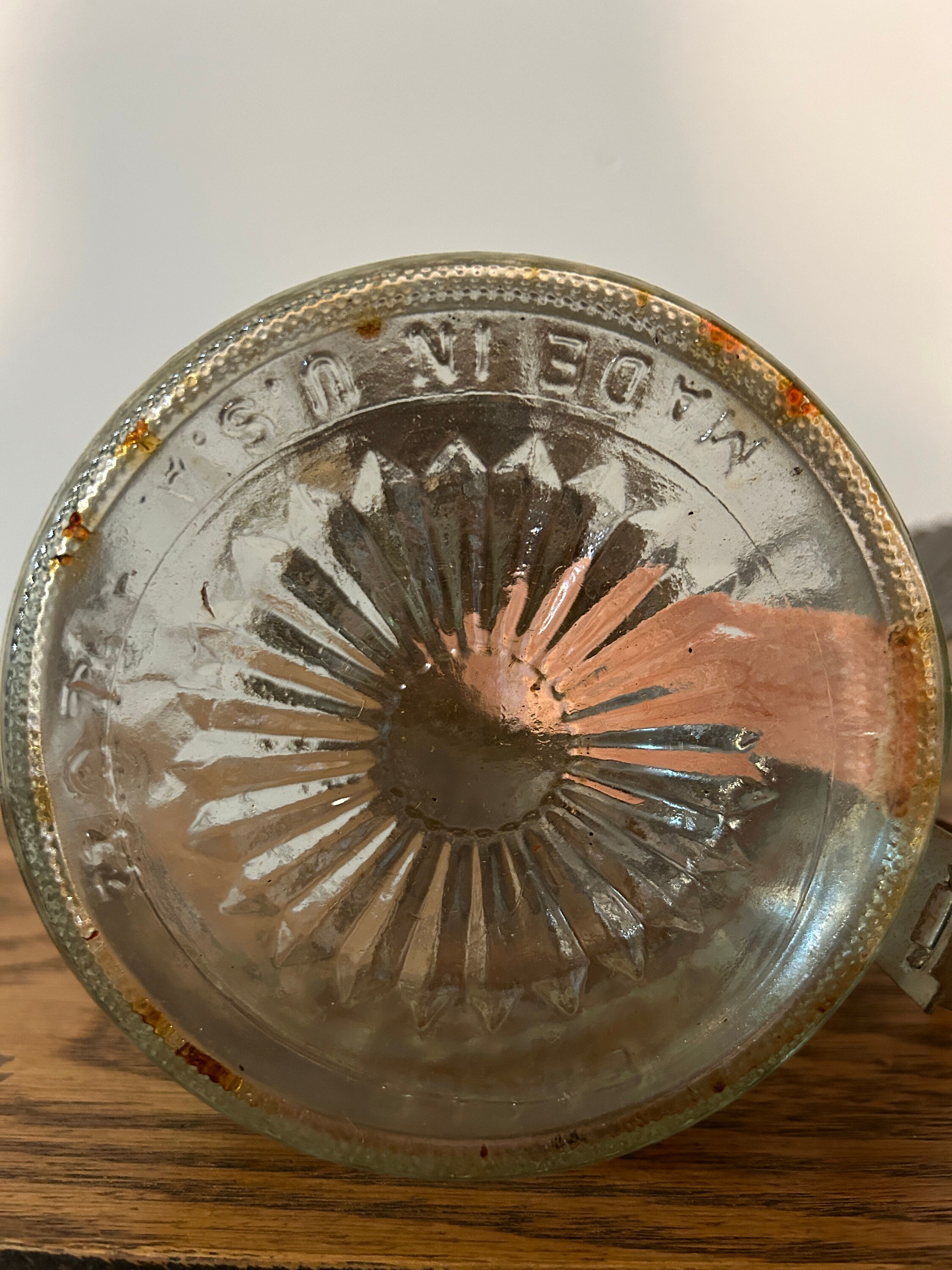 Vintage Eagle Oil Lamp With Reflector Etsy