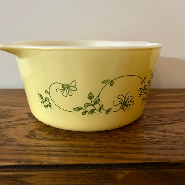 Vintage Pyrex Casserole Quart Shenandoah Casserole |No Lid