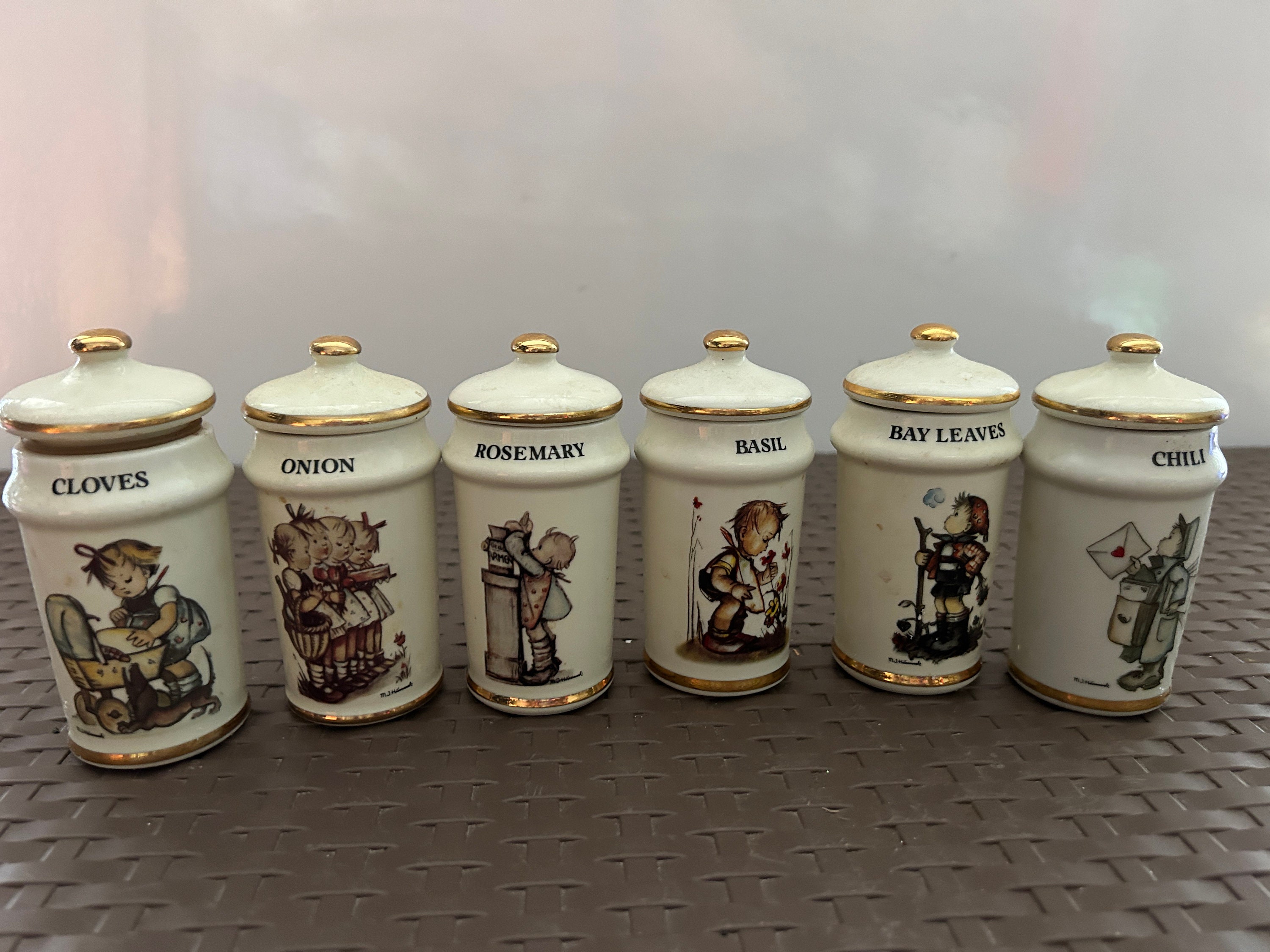 Hummel spice jars 1987 new arrivals