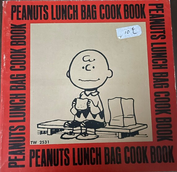 1974 Peanuts Lunch Bag Cook Book Etsy