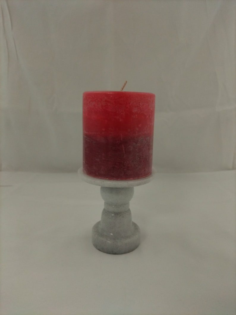 Silver and Black Glitter Candle Holders Set of 3 Made Using Etsy