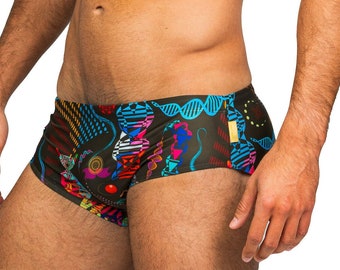 Men's Swimwear Brief Classic Brazilian Swimsuit Designer Sunga - DNA