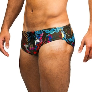 Men&#39;s Swimwear Brief Brazilian Swimsuit Designer Sunga - DNA