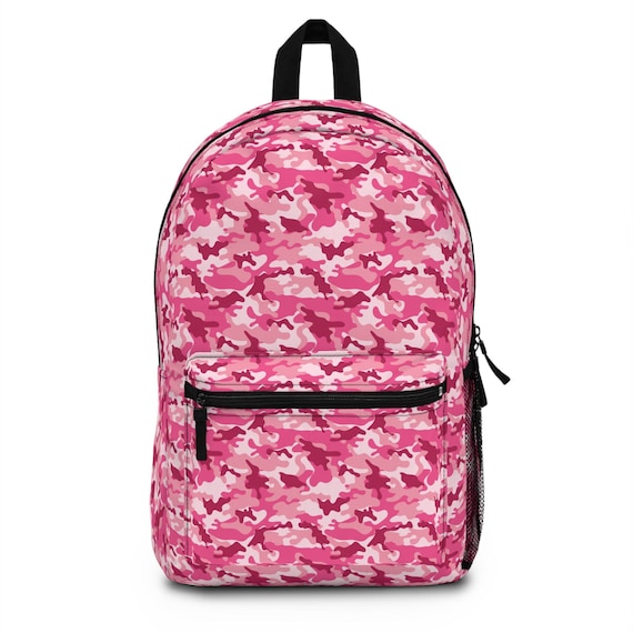 Pink camo backpack purse hotsell