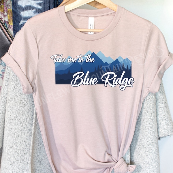 Blue Ridge Mountains svg png digital design