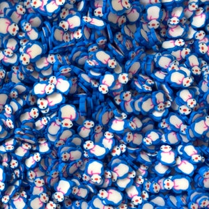 10g/30g/50g Penguin polymer clay slices (non-edible | fake sprinkles | slime supplies | DIY crafts | nail art | fimo slices)
