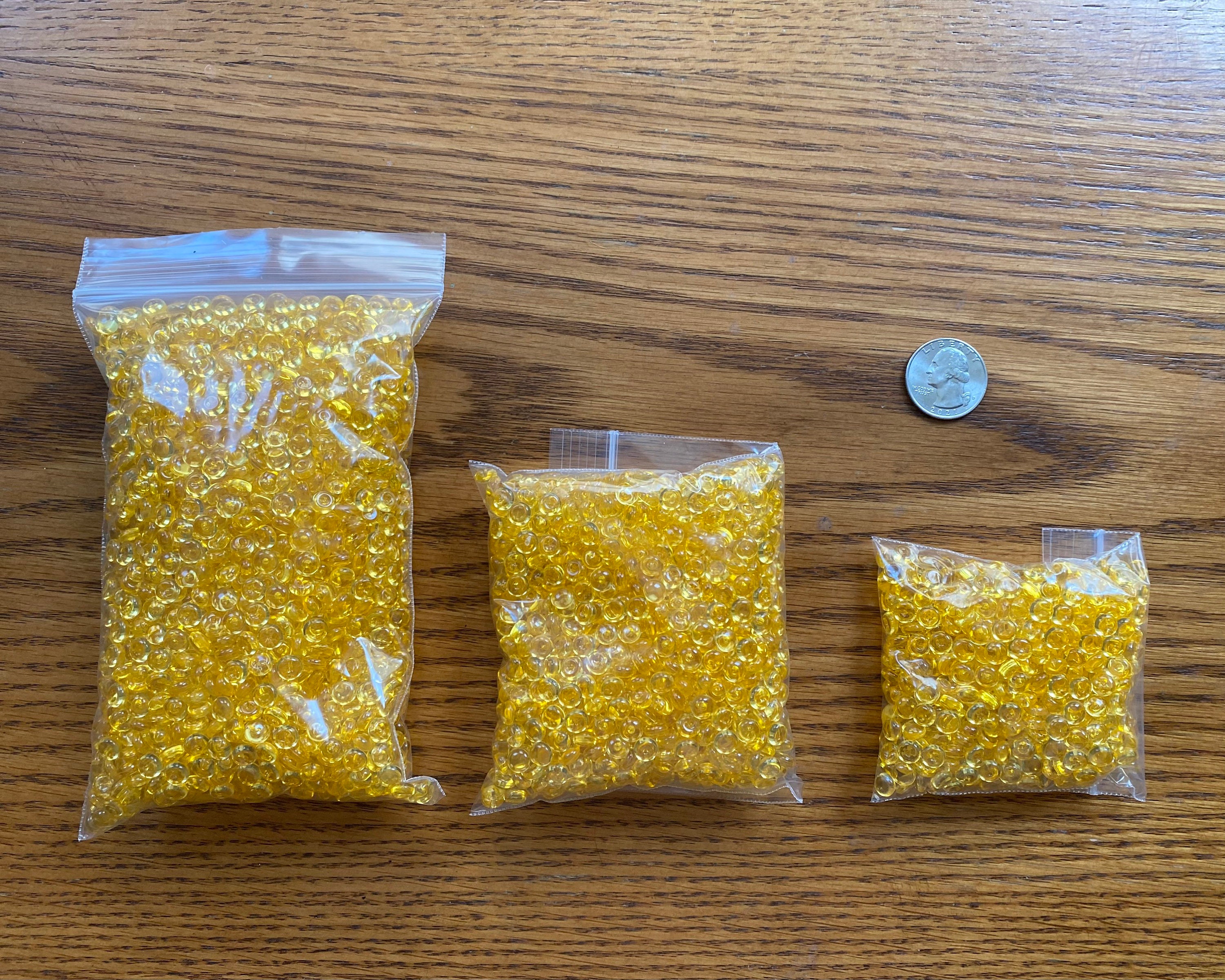 50g/100g/200g Gold Fish Bowl Beads slime Supplies DIY Etsy