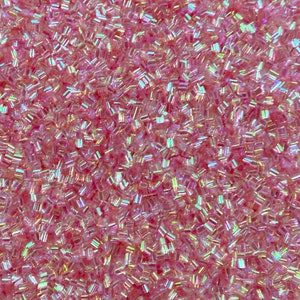 Bulk 500g Rosey Pink Iridescent Crispy Bingsu Beads for Crunchy