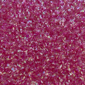 Bubble Gum Pink Lightweight Crispy Soft Straw Bingsu Beads for Crunchy  Bingsu Slime, Iridescent Metallic Straw Beads, 3D Glitter Bingsu Beads  for Slime