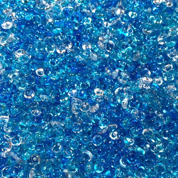 50g/100g/200g Blue Mix Fish Bowl Beads (slime supplies | DIY crafts | vase filler)