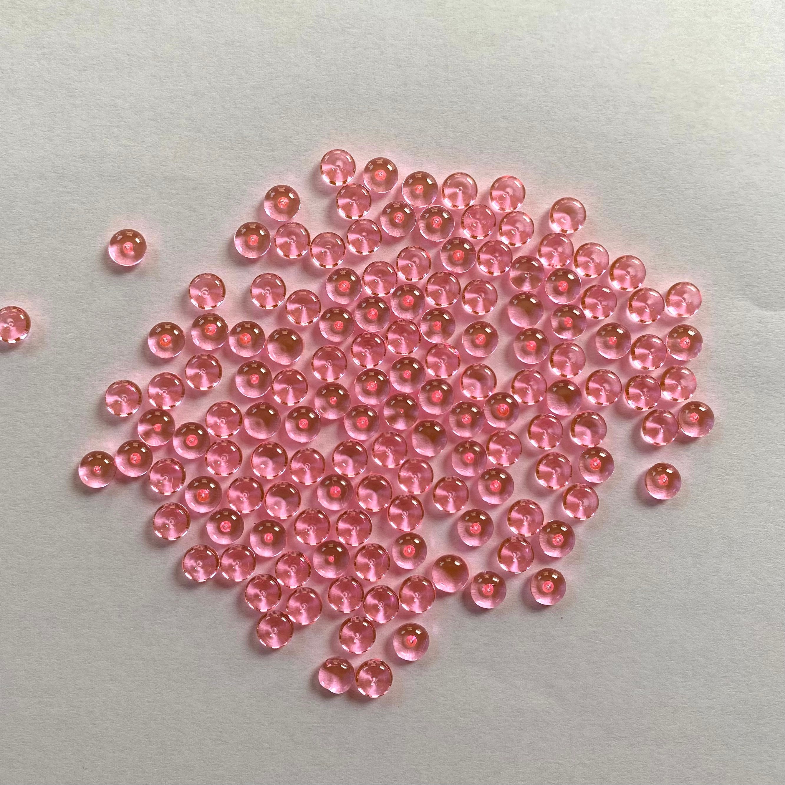 50g/100g/200g Bright Pink Fish Bowl Beads slime Supplies Etsy