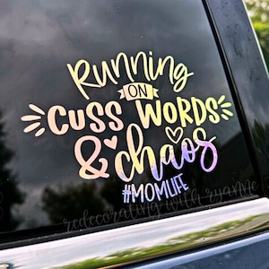 Cute mom hotsell car decals