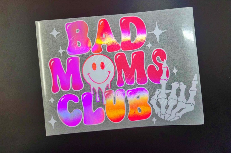Balor Mom Sticker Bad Moms Club Premium Vinyl Decal || Hilarious Decal for Mom || Bad Mom ...