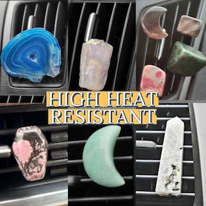 Crystal Car Vent Clip: High Heat Resistant Interior Decor
