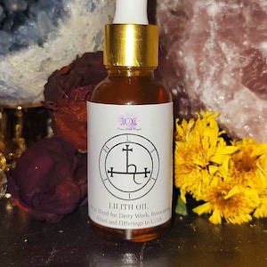 Lilith Invocation Oil: Ritual Blend for Deity Work (1 oz)
