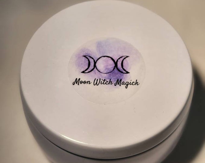 Custom Candle with Crystal, Pick Scent, Color and Crystal. Decorated with Intention. Personalized Candle
