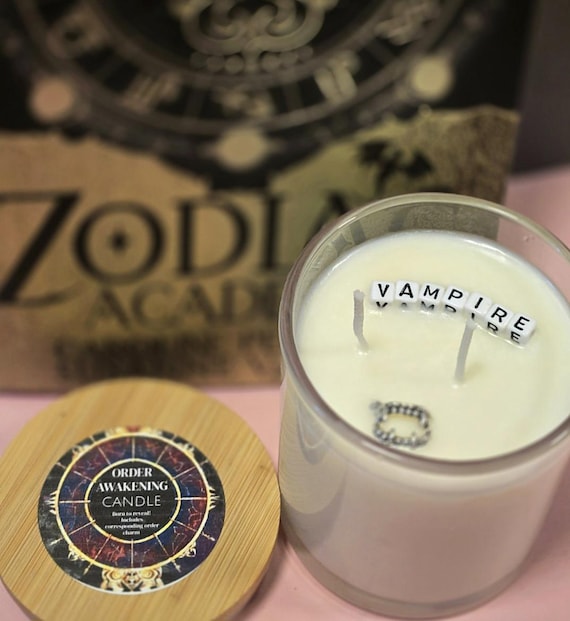 Zodiac Academy Candle: Order Reveal, Booktok Inspired