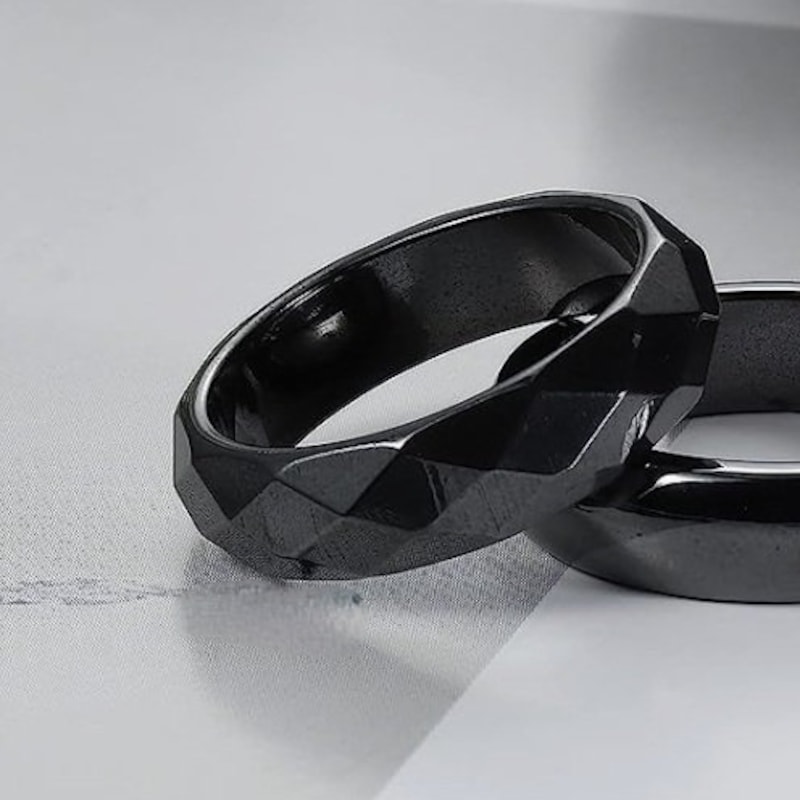 Hermite Rings Hematite Ring - Etsy