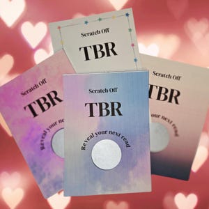 TBR à gratter. Construisez votre propre terrasse TBR. Vous n'arrivez pas à choisir votre prochaine lecture ? Créez votre propre liste d'articles à lire. Cartes TBR personnalisées
