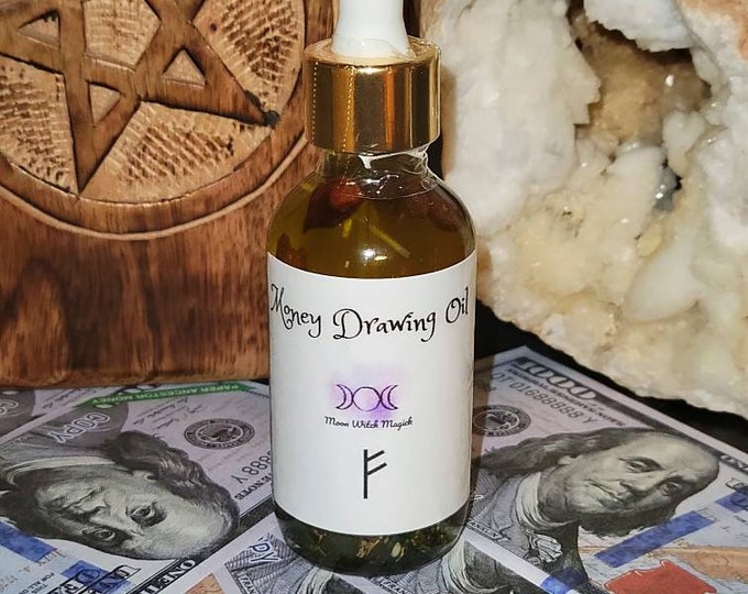 Money Spell Oil *POWERFUL (2 oz bottle) LARGE!