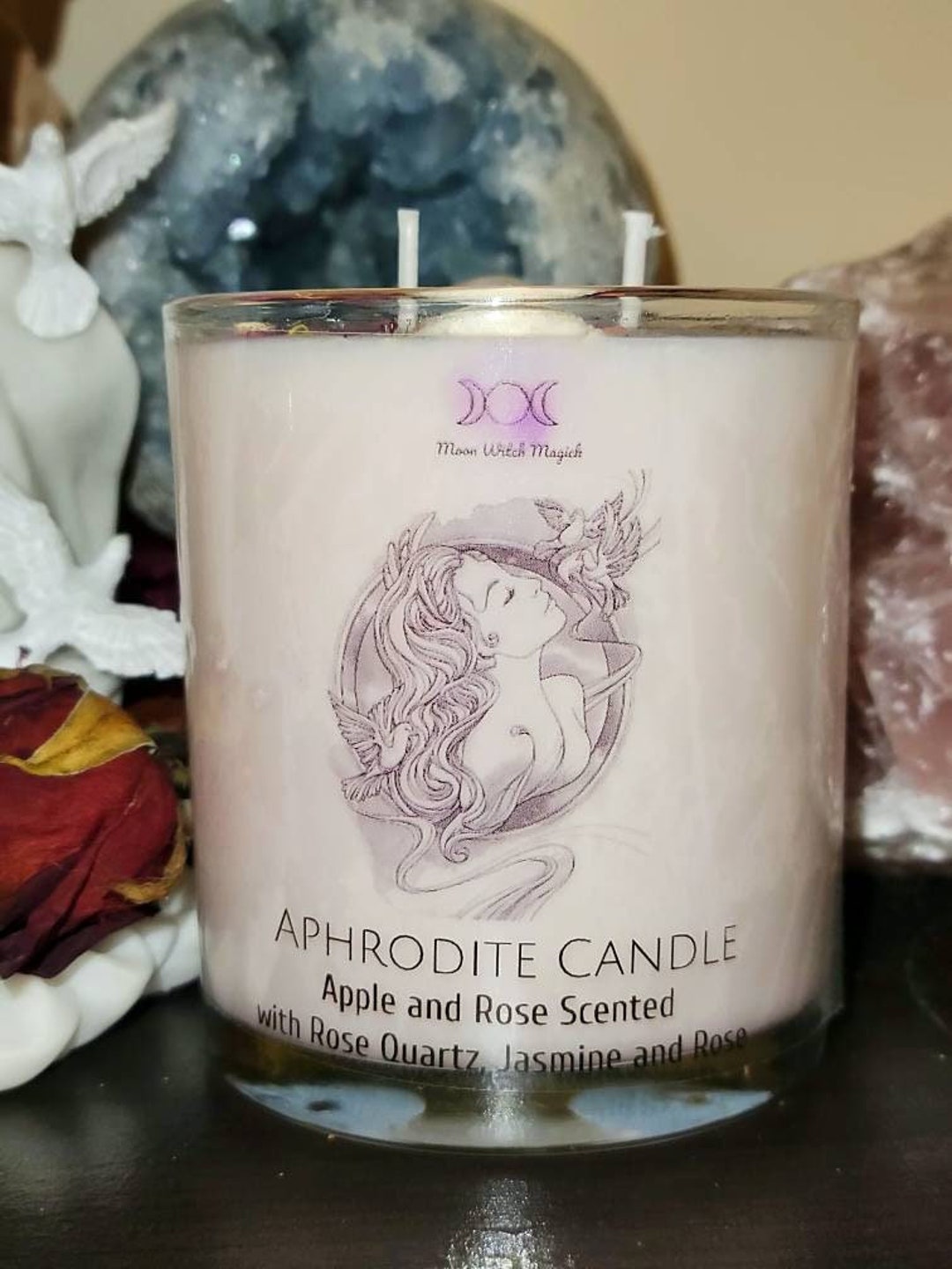 APHRODITE CANDLE Goddess Candle Invocation Candle Aphrodite Etsy