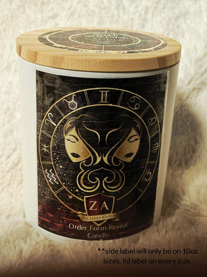 Zodiac Academy Candle: orderonthulling, geïnspireerd op Booktok afbeelding 9