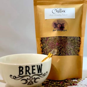 Chillax Anti-Anxiety Tea: Calming Herbal Sleep Potion