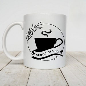 Suriel Tea Co Mug: ACOTAR Bookish Cup, Double Sided