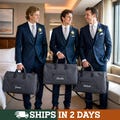 Gift for Him, Custom Garment Bag, Embroidered Suit Saver, Mens Duffle Bag