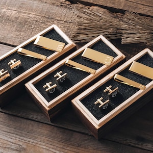 Csutom Cufflinks, Gift for Him, Tie Clip, Money Clip: Husband, Boyfriend, Dad, Son [CF02] <W>