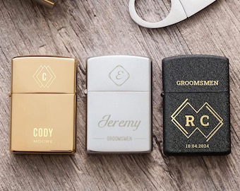 Groomsmen Gifts, Personalized Lighter Case, Gift for Him, Wedding Favors